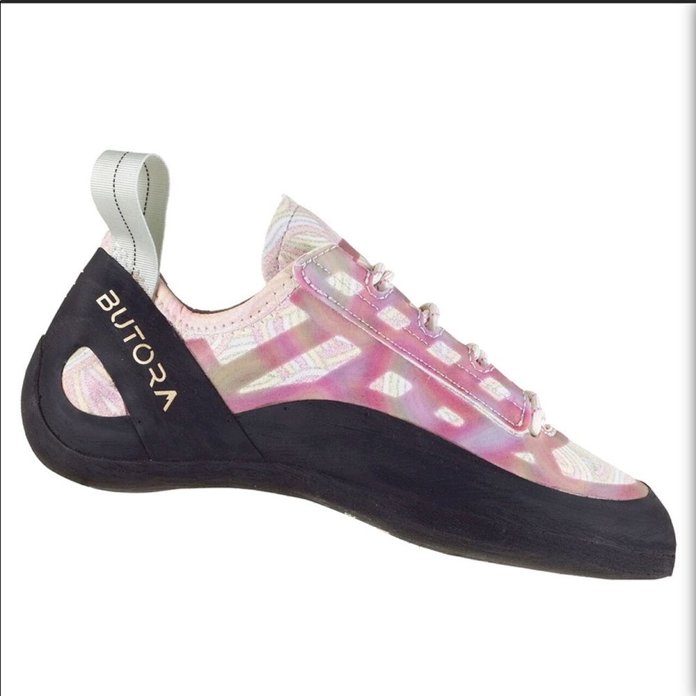 Laced Climbing Shoes